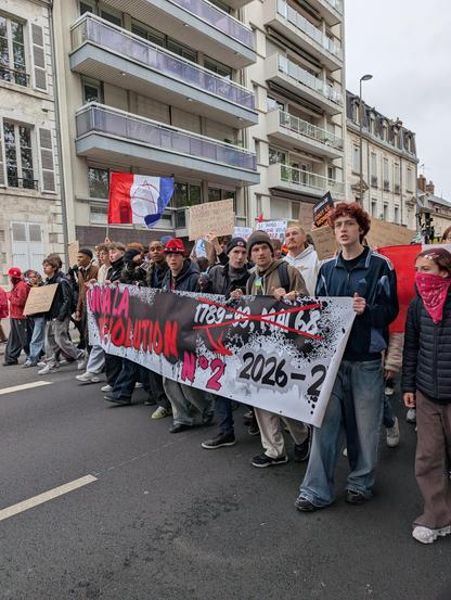 Mouvement lycéen et étudiant à Orléans
